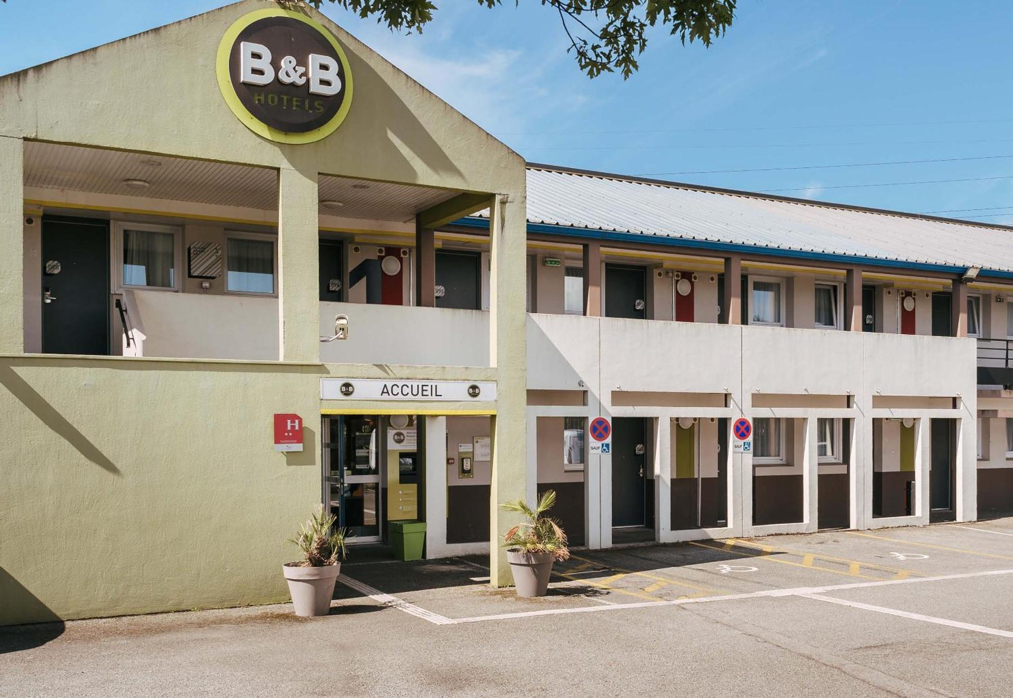 B&B Hotel Lorient Lanester Eksteriør bilde