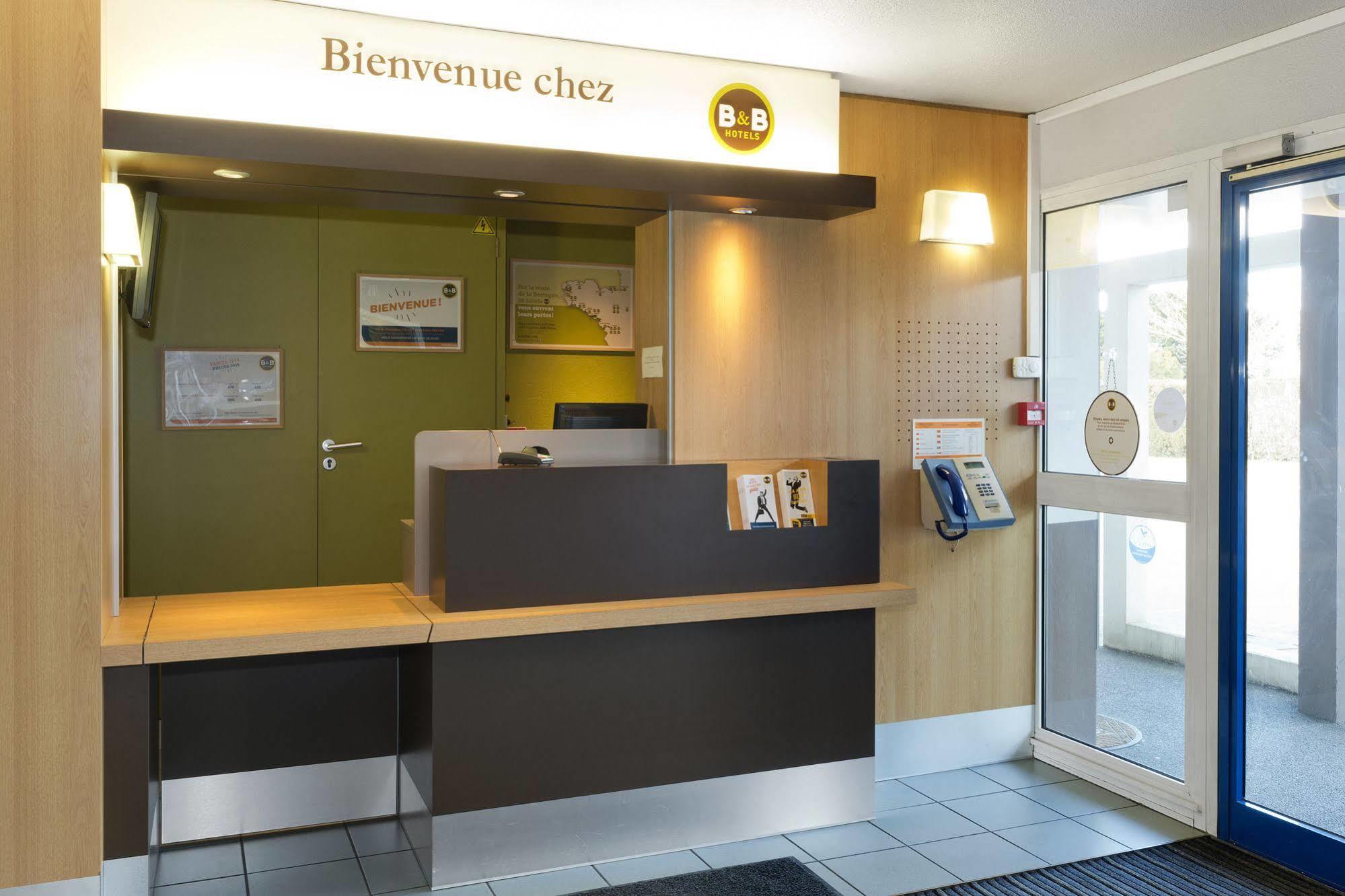 B&B Hotel Lorient Lanester Eksteriør bilde